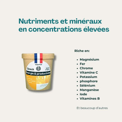 Snacks "Énergie et productivité"