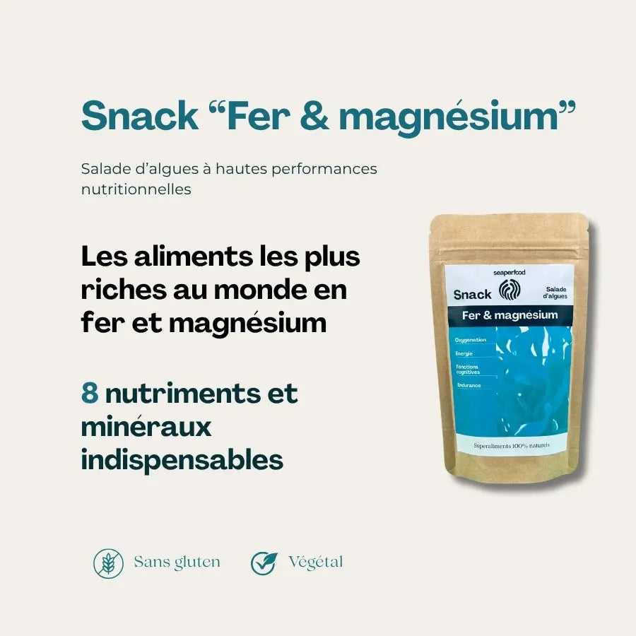 Snacks "Fer et magnésium"