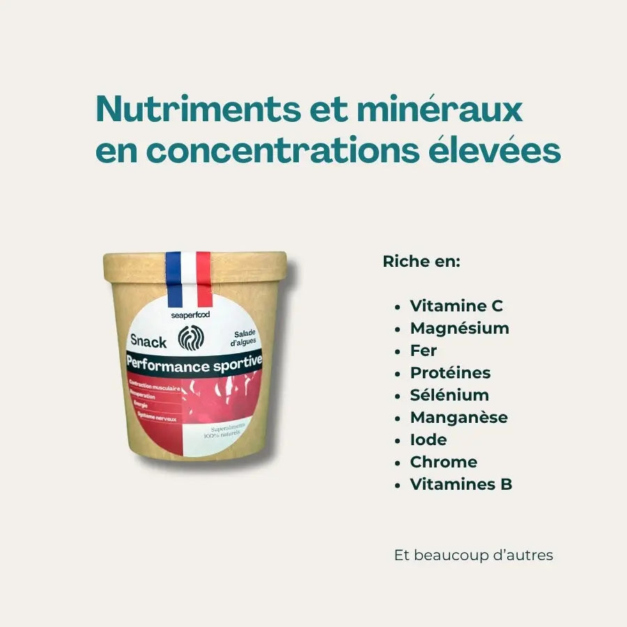 Snacks "Performance sportive"